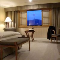 ソウルタワーが眺められます。シティ側より私は好きです