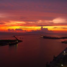 セリオンから見た夕日