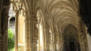 修道院の回廊もすばらしい