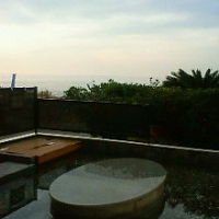 足湯もありました。