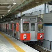 豊橋鉄道の乗り場