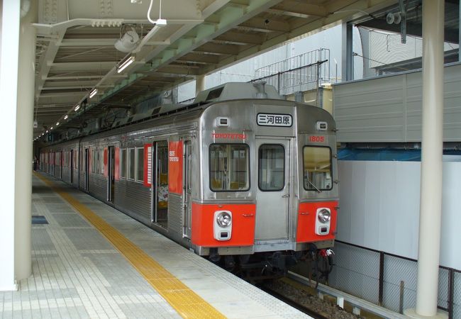 豊橋鉄道の乗り場