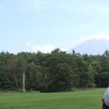 この野鳥の森公園から樹海に入りました