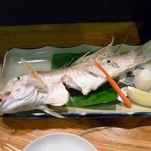 アオダイ　塩焼き