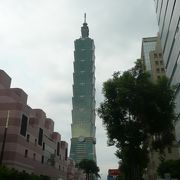 台北市内が一望できます　絶景スポットです