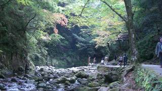 どこまでも続く渓谷