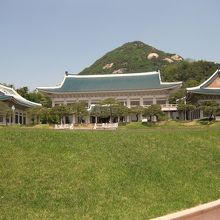 あの青瓦台が目の前に！