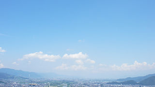 景色のよいスイッチバック駅