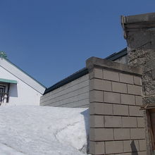 但し、外からでも貴重な遺構を楽しむことができました