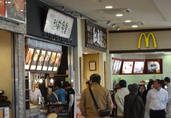 越前食堂 佐野プレミアム アウトレット店 クチコミ アクセス 営業時間 佐野 フォートラベル