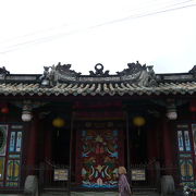 中国様式のお寺
