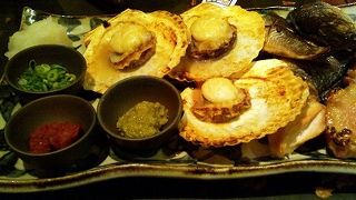 漁師から直接仕入れた魚介は新鮮!!