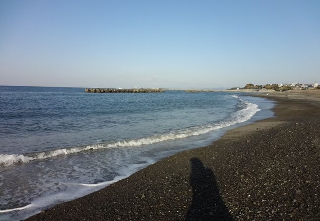 朝日、夕日の絶景ポイント。目の前には和具大島、小島が。