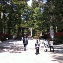 東照宮への参道