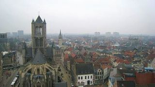 ゲントの街を一望