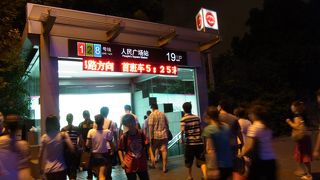 上海市内観光は大抵は地下鉄でOK