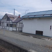 芦別岳への登山口として有名な駅です