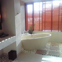 バスタブと洗面台です