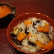会津の郷土料理がリーズナブルに食べられます