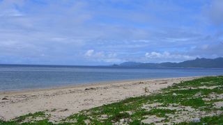 自然そのままのビーチ