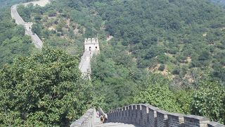 八達嶺よりゆっくり見れます
