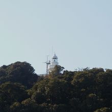 馬の背から見た灯台