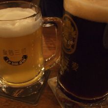 デュンケル（黒）とハニービア