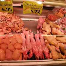 丸ごとのウサギの肉