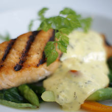 サーモンのグリル