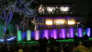 ライトアップも絵になります