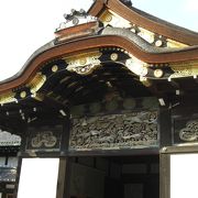 京都の中心にある二条城