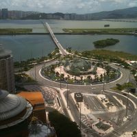 部屋からタイパを見てます