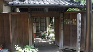 森鴎外が新婚当時に住んでいたという場所