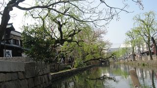 のんびり！倉敷川の舟流し