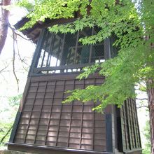 隅の方にある櫓