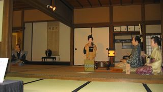 ろう人形での再現も