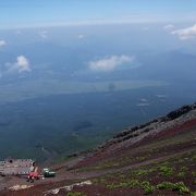 言わずと知れた日本一の山。お鉢回りはお勧めですが、富士山測候所の手前はすべって大変だった。