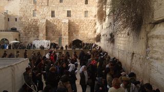 Western Wall ユダヤ教徒が祈りをささげる壁
