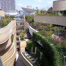 なんばパークスから見た景色に感動！