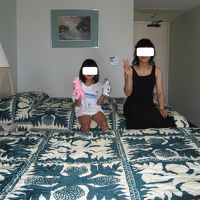 hawaiiらしいお部屋に満足。