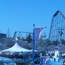 観覧車が一番怖かった