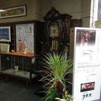 鴎外の関連品の展示