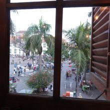 ファタビア広場が見える