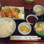 福江島へ観光で行きましたが、食事はここでした。