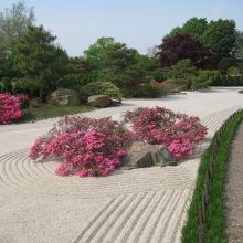 ミズーリー植物園の中の日本庭園
