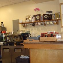 カウンター付近