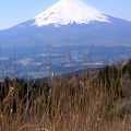 富士の見えるお湯