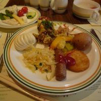 朝食ビュッフェ