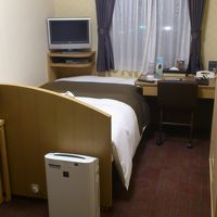 縦長でゆったりの室内