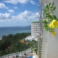 客室からの眺望です。十分オーシャンビューです